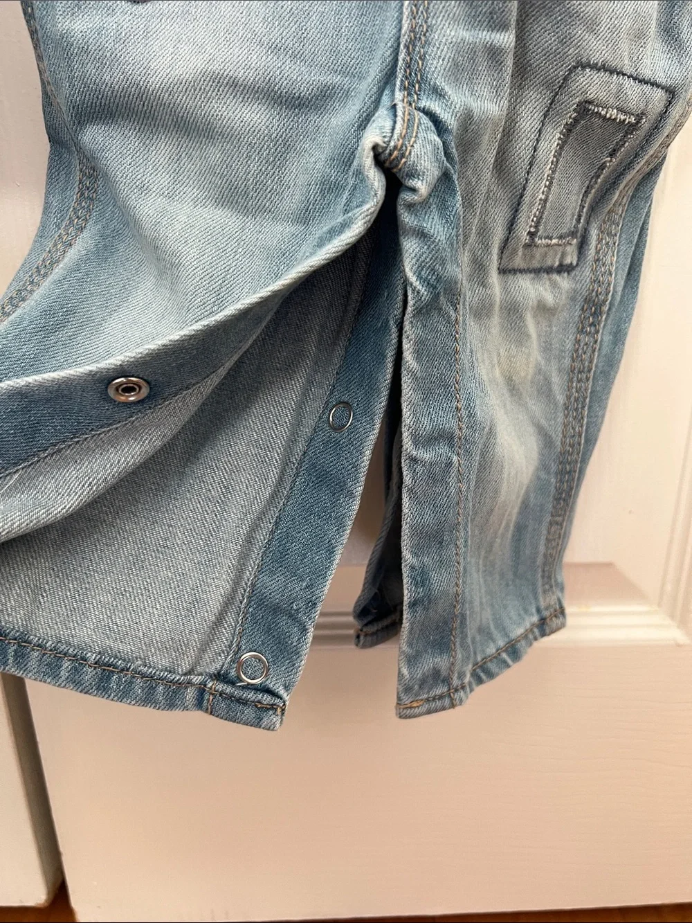 OshKosh B'gosh Light Wash Denim Kids Overalls